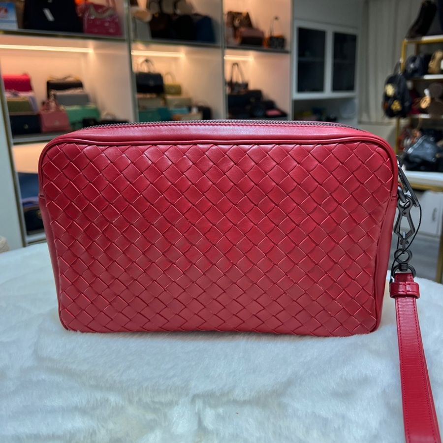 Bottega veneta clutch 經典編織款小牛皮手拿包 X106-1