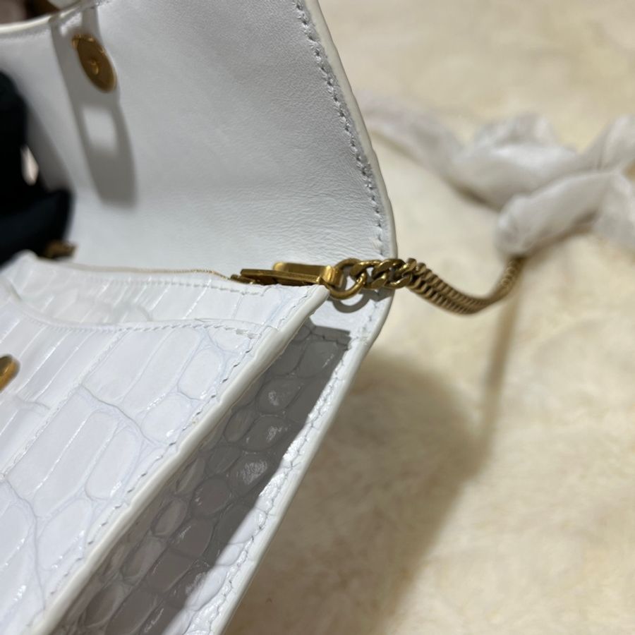 balenciaga hourglass mini bag 鱷魚壓紋迷你沙漏包 O441-9