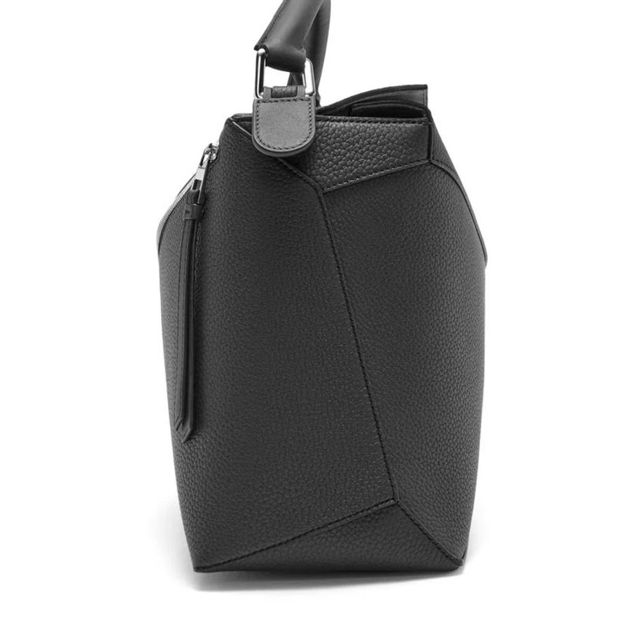 🎁當季特價🎁Loewe 粒面小牛皮大款 Puzzle 包 新尺寸/黑色-6