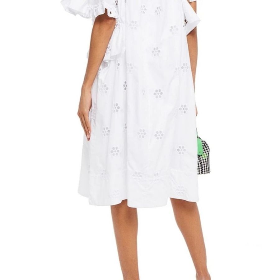 Simone Rocha 白色連身裙-5