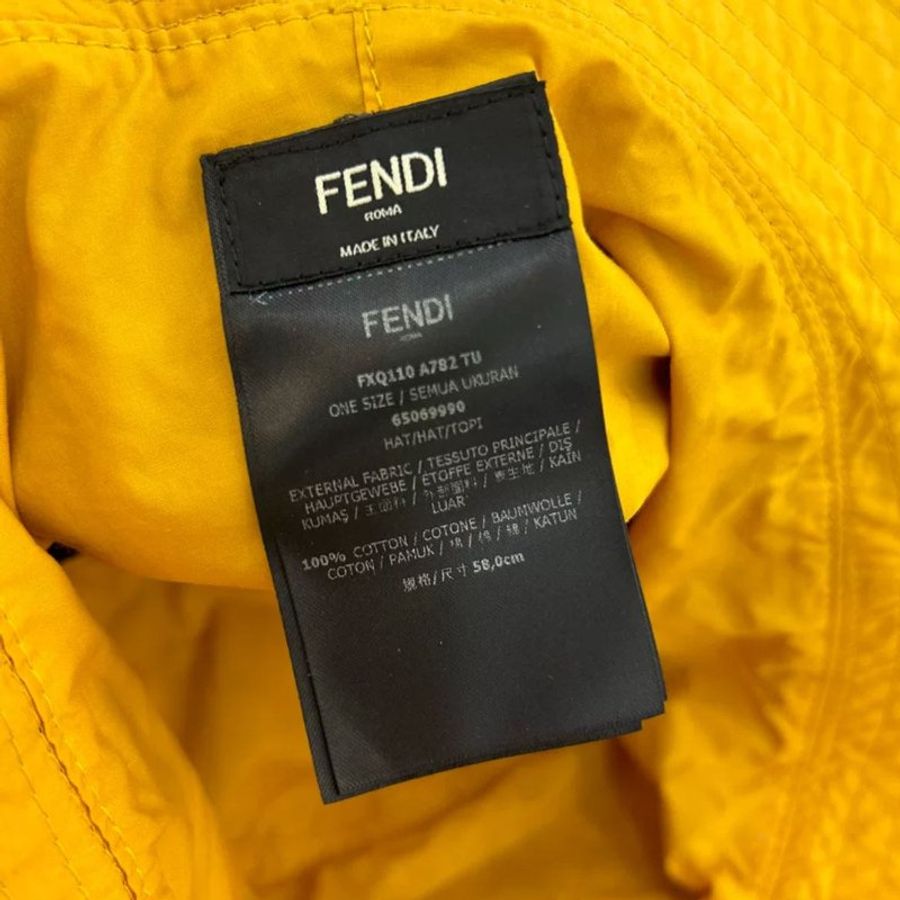 FENDI 老花漁夫帽 58CM 帶一兩次閒置 幾乎全新-5
