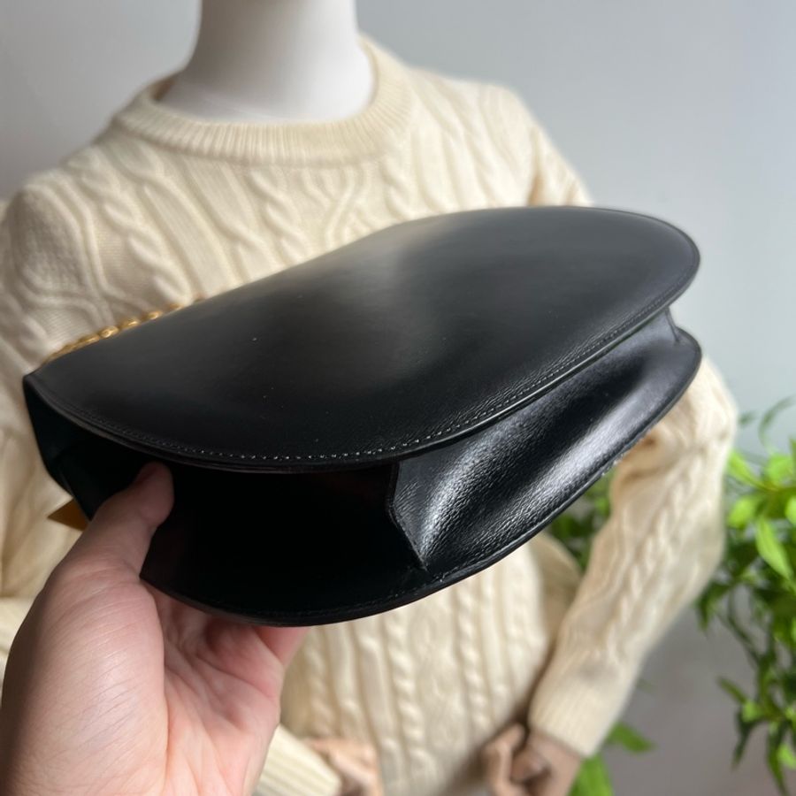 CELINE 中古 旋轉 星球 Kelly 水鑽 稀有 Vintage 手提包-8