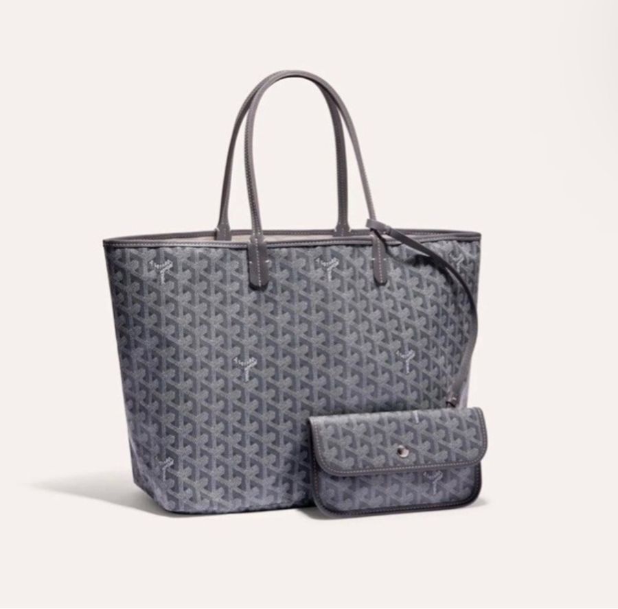 💖Goyard St. Louis經典托特包 灰色 PM 💖 🔴全新！全新！全新🔴-0