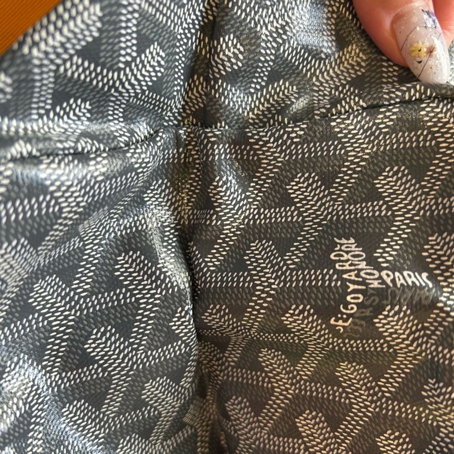 💖Goyard St. Louis經典托特包 灰色 PM 💖 🔴全新！全新！全新🔴-11
