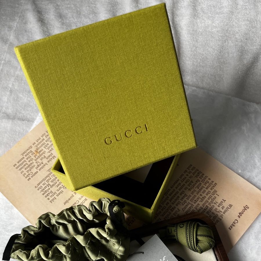 (全新品 配件齊全)GUCCI 古馳 水鑽手環 手鏈-4