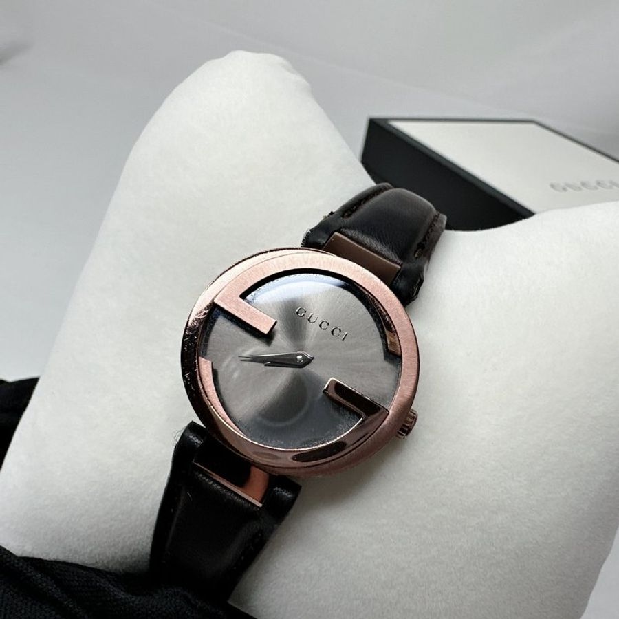 GUCCI Interlocking雙G腕錶-11