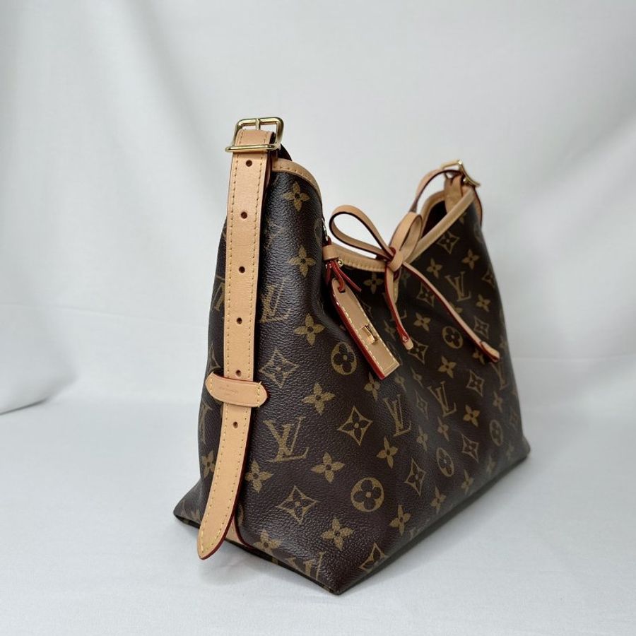 LV CarryAll PM老花肩背包-3