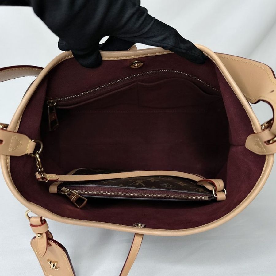 LV CarryAll PM老花肩背包-6