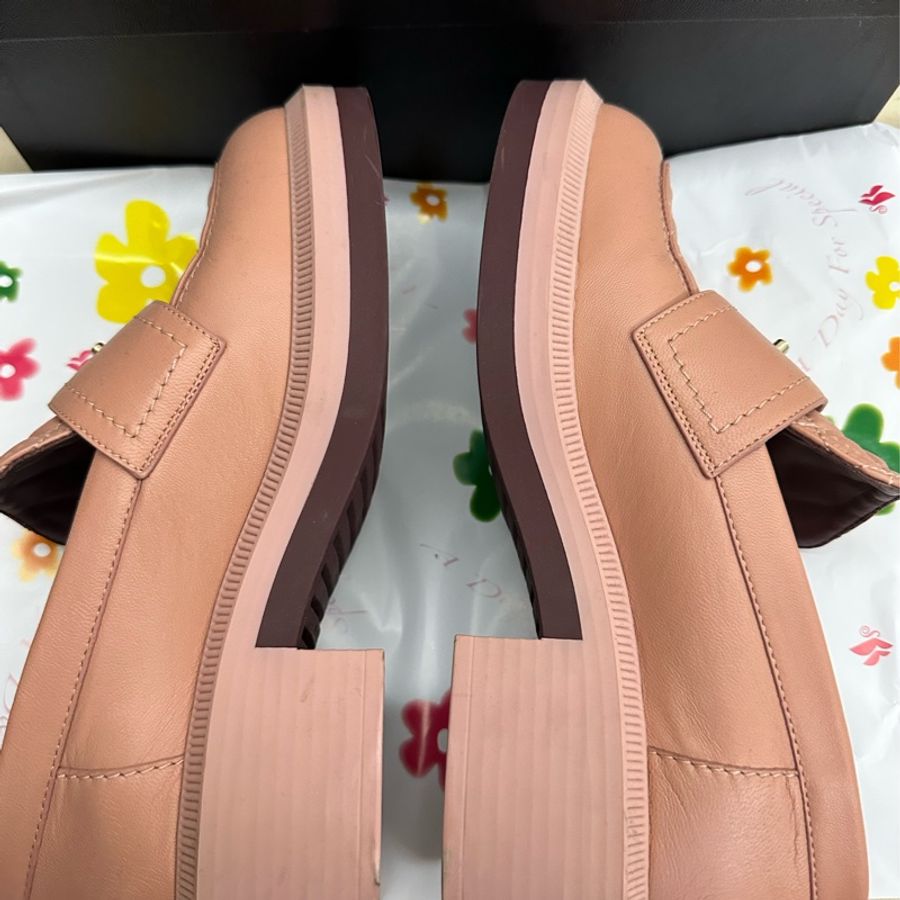 特價!Chanel香奈兒粉色樂福鞋 size:36-4