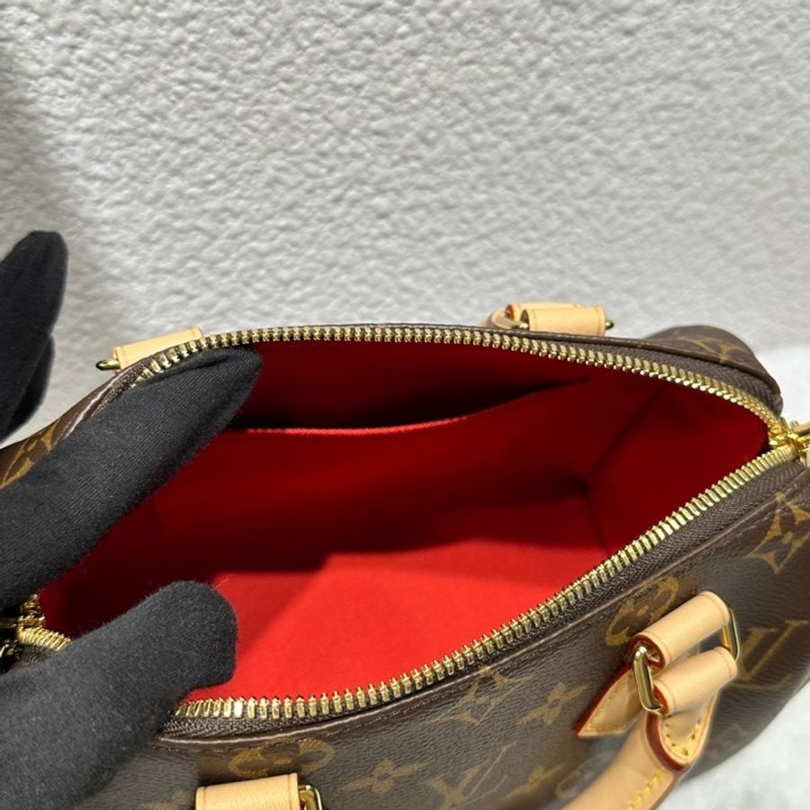 Lv speedy 粉橙背帶-2
