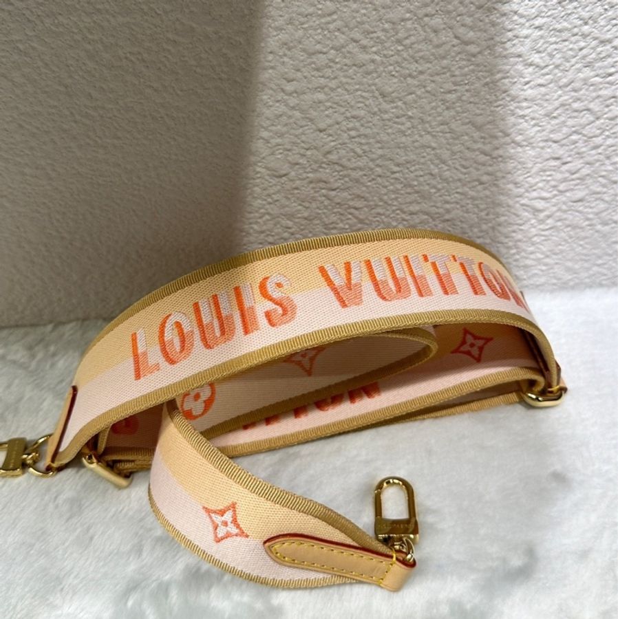 Lv speedy 粉橙背帶-6