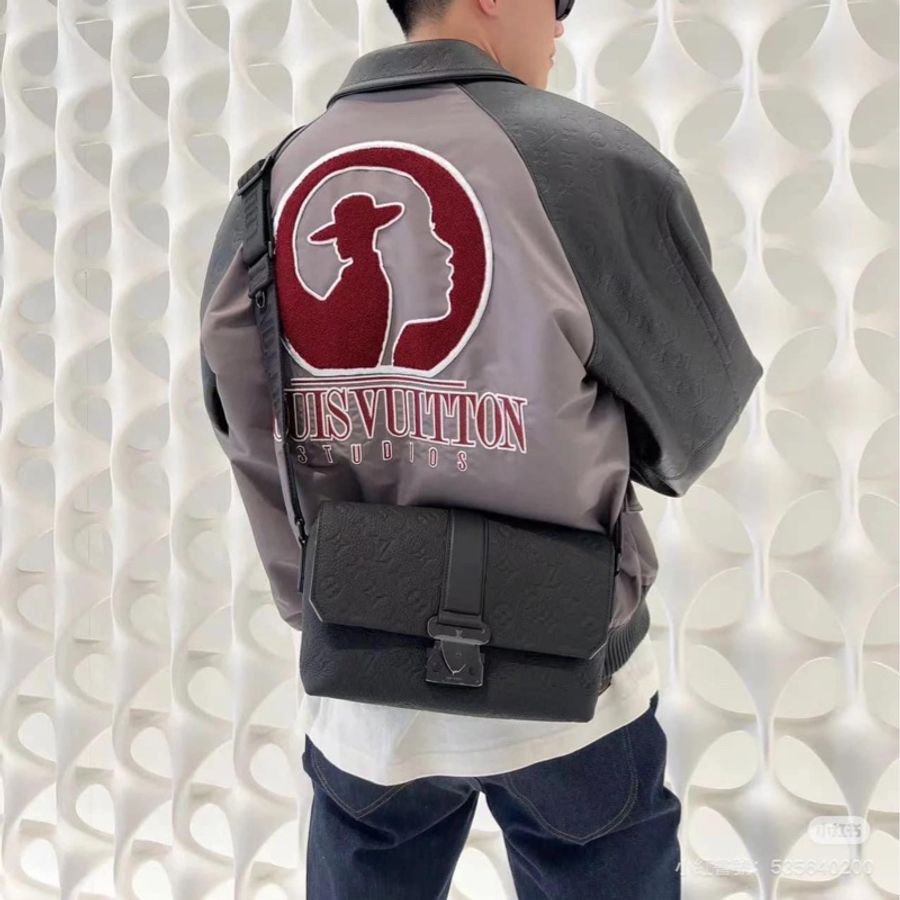 LV S- Cape 黑武士 郵差包 肩背包 斜背包-3
