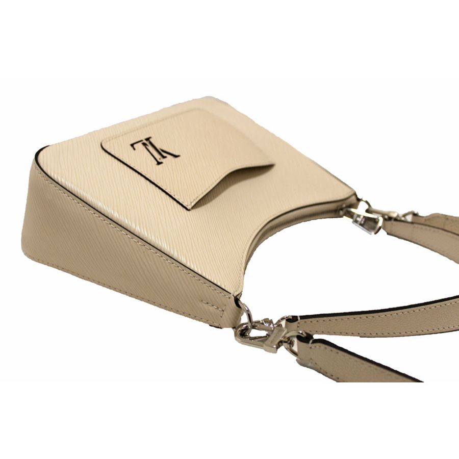 Louis Vuitton White Epi Leather Marelle Shoulder/Messenger Bag-17