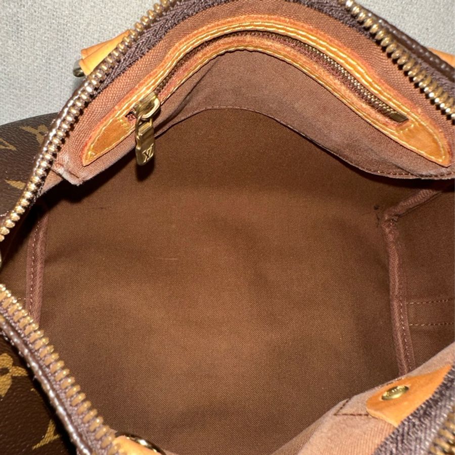 LV Speedy 25 波士頓 經典老花(可議)-5