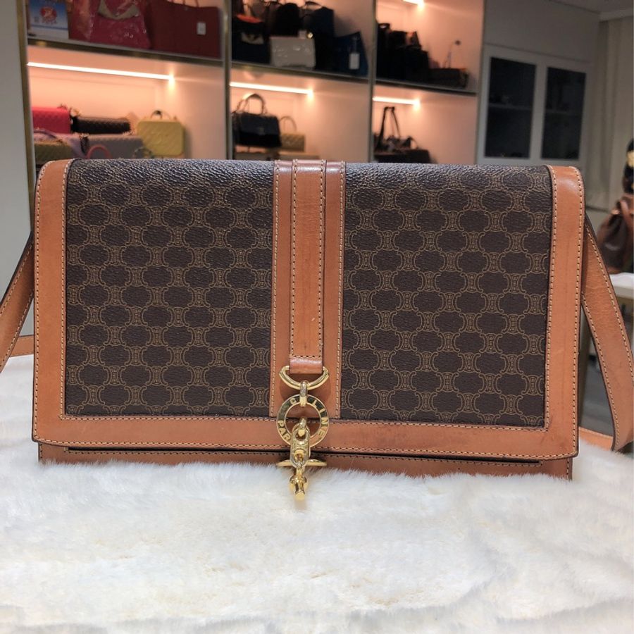 CELINE 中古老花信封包 X590-0