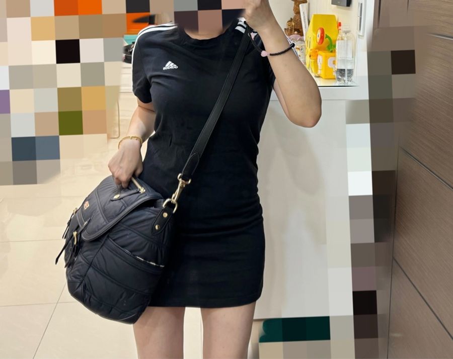 BURBERRY  Nylon Quilted Diaper Bag 黑 斜背包 公事包 電腦包 肩背包 郵差包-23