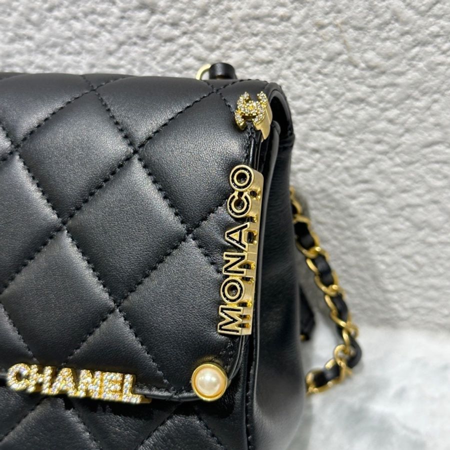 Chanel 鑲邊口蓋包-2