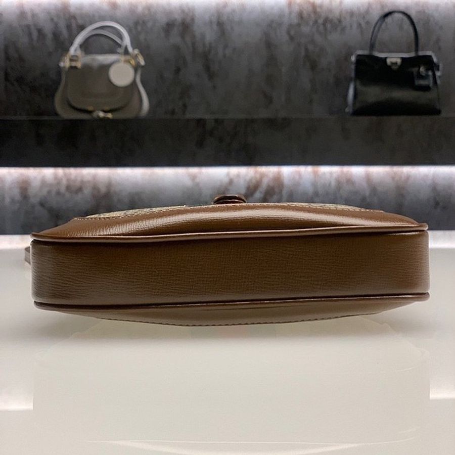 Gucci 637092 迷你Supreme 帆布Jackie 1961包 附可拆卸、延長皮革肩帶《當季專櫃正售★全新商品 》-1
