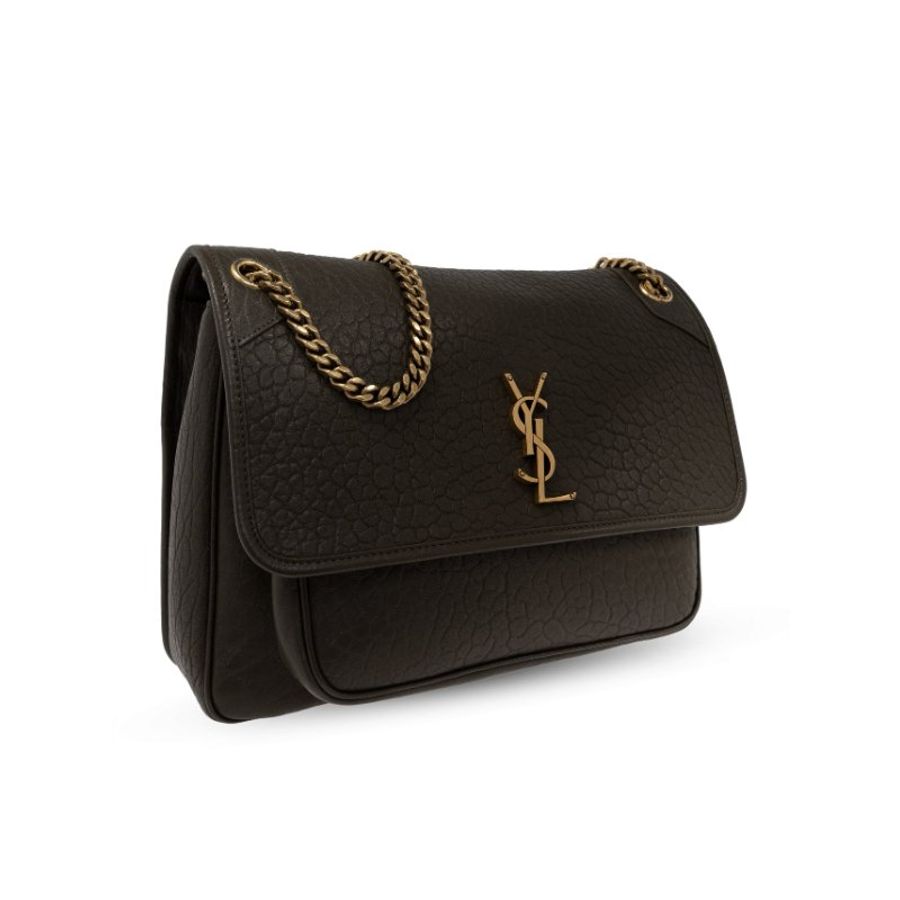 Saint Laurent YSL 803777 大款粒面小羊皮 Niki 包 麝香綠《當季專櫃正售★全新商品 》-5
