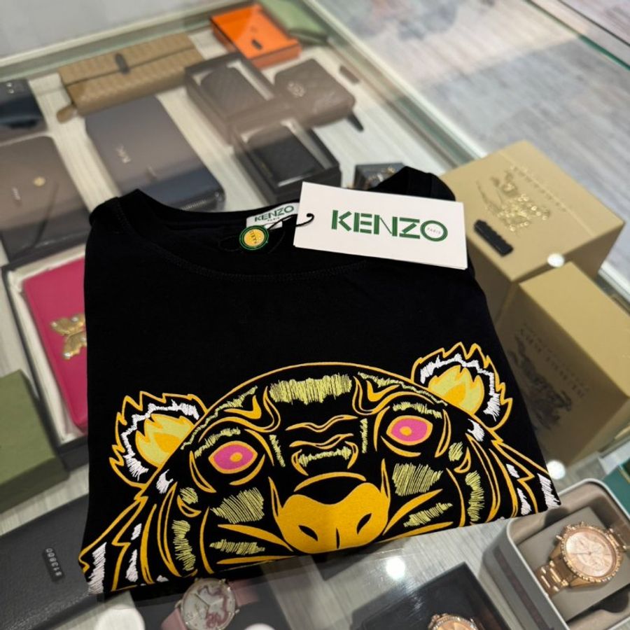 Kenzo 限定款 Tiger cotton Tee 虎頭短袖棉T-0