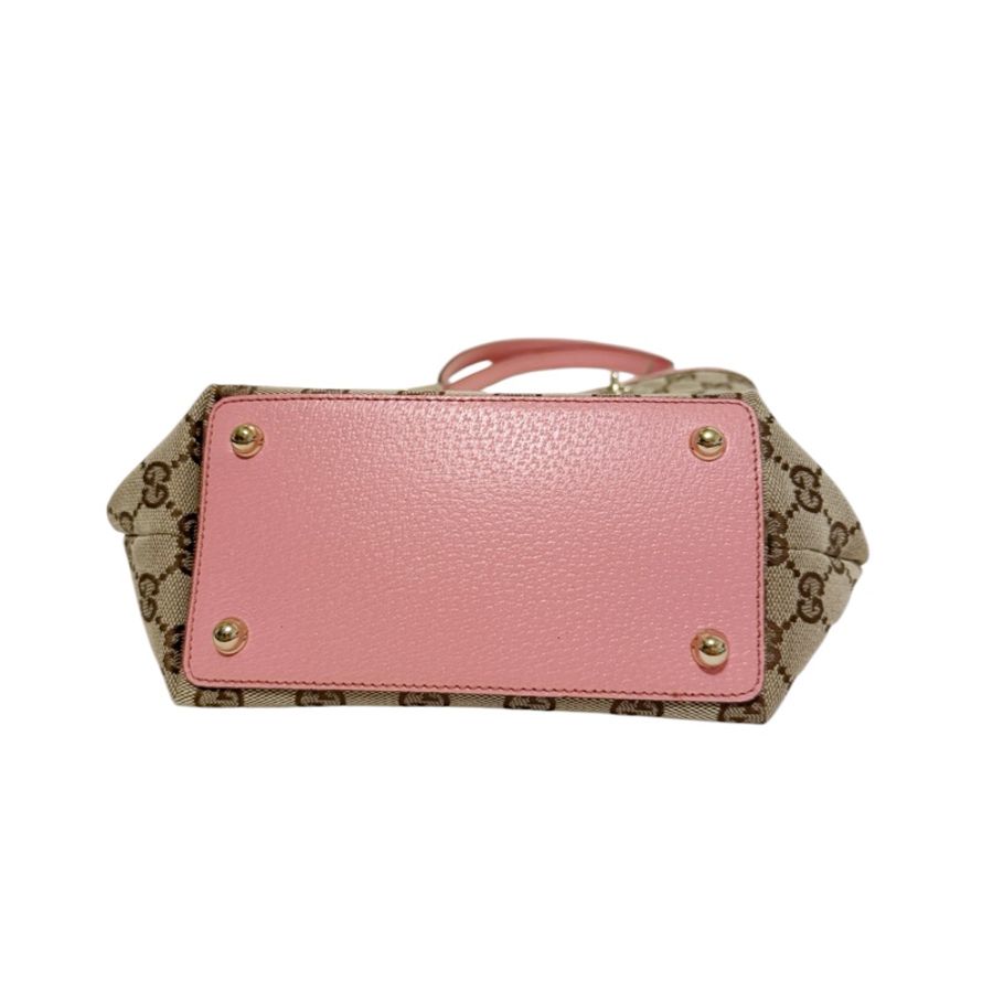 🍒GUCCI 帆布小托特包 2F241019-5-5