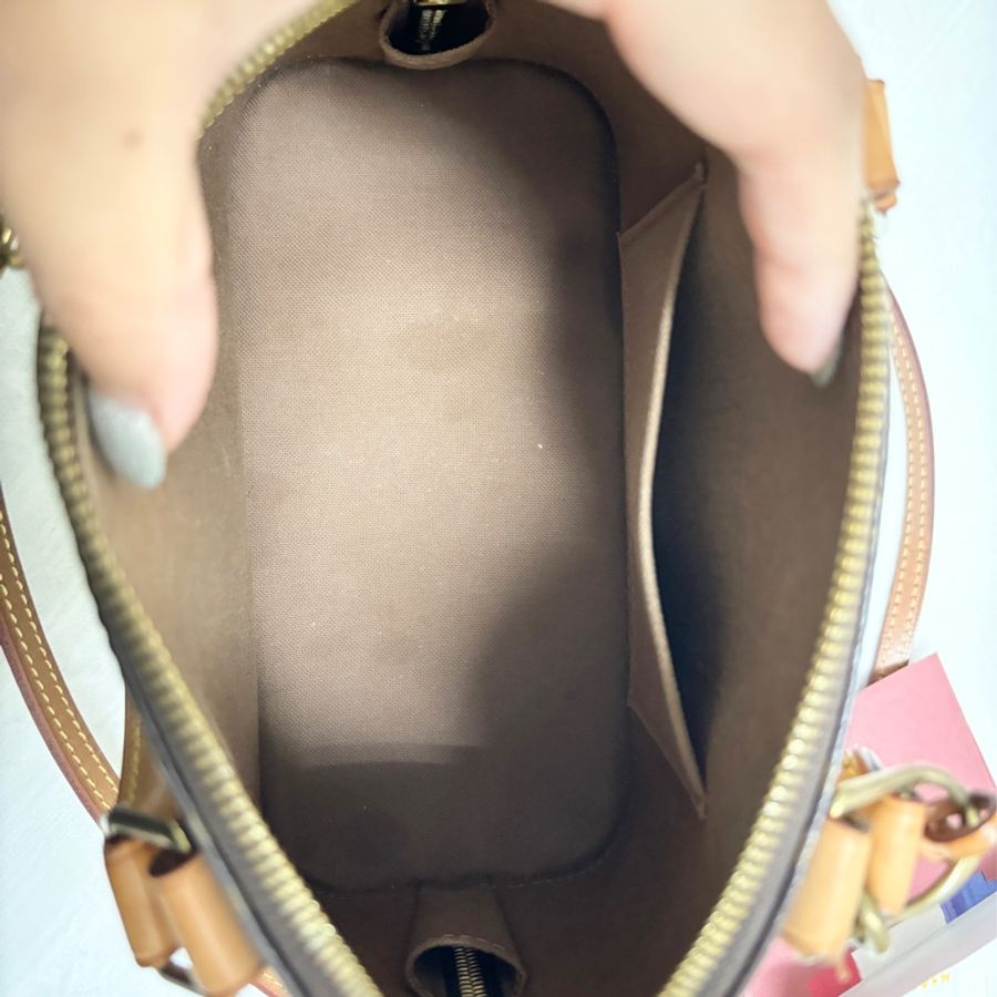 LV Alma BB 老花貝殼包-9
