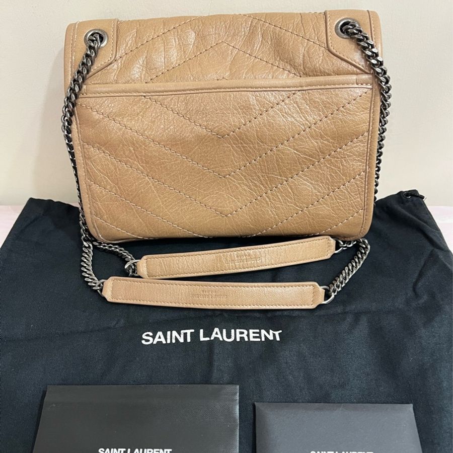 YSL Niki Baby奶茶色-4