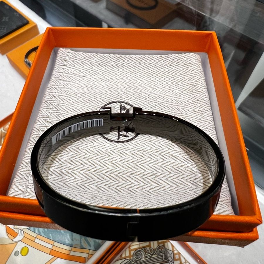 ► 全新 Hermes 愛馬仕手環 Clic HH So Black-2