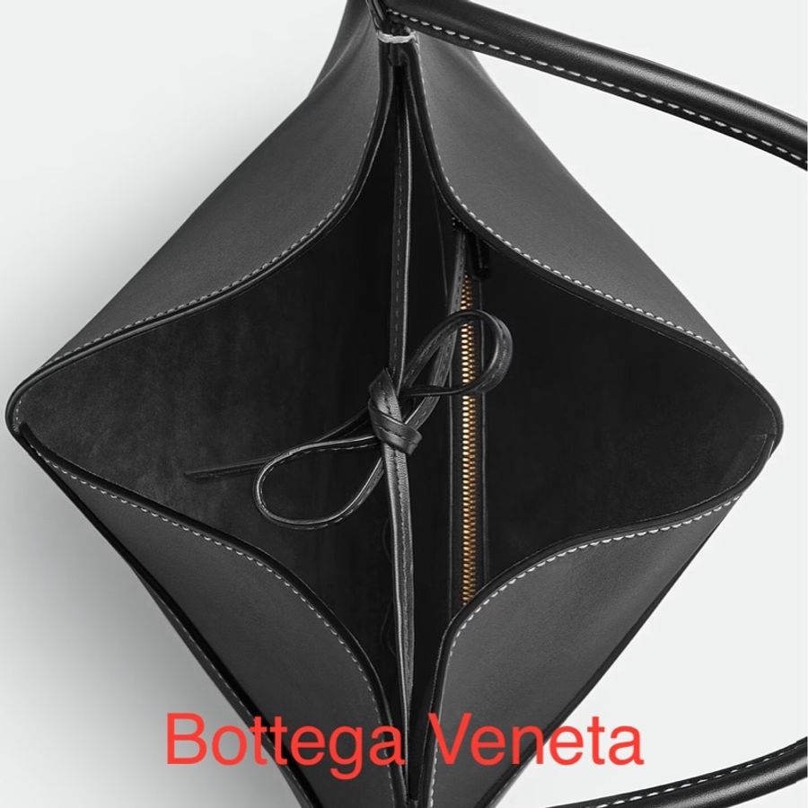 Bottega Veneta Medium Solstice 黑色肩背包-8