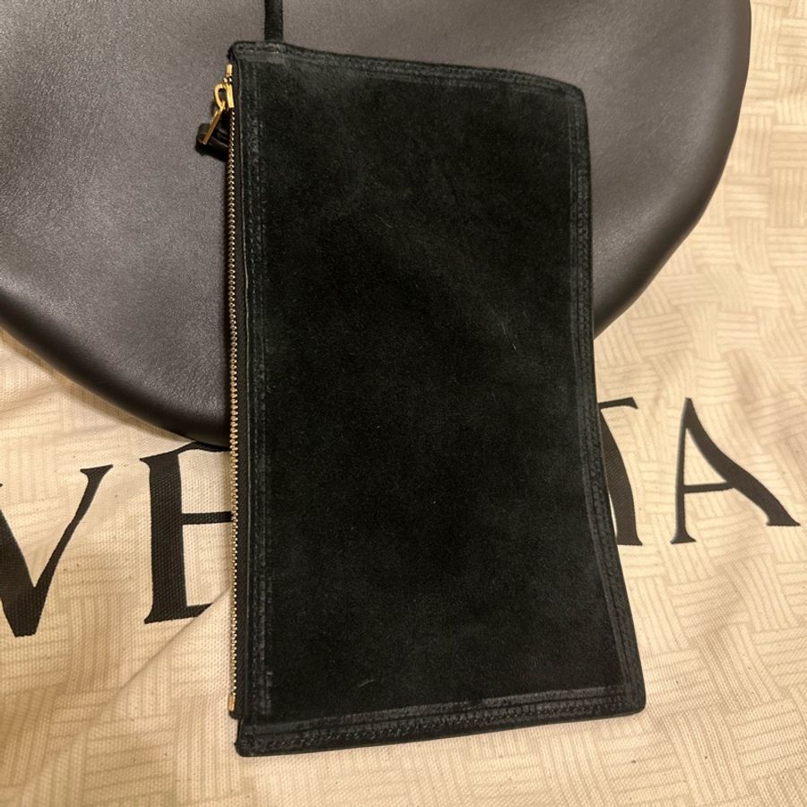 Bottega Veneta Medium Solstice 黑色肩背包-11