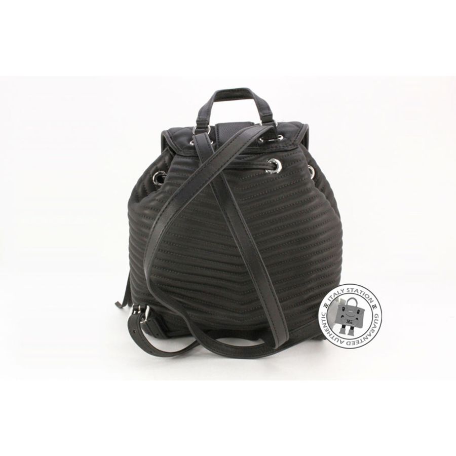 Michael Kors 30H5SEXB1L Small Backpack Leather Black / 001 Calfskin Backpacks Shw-3