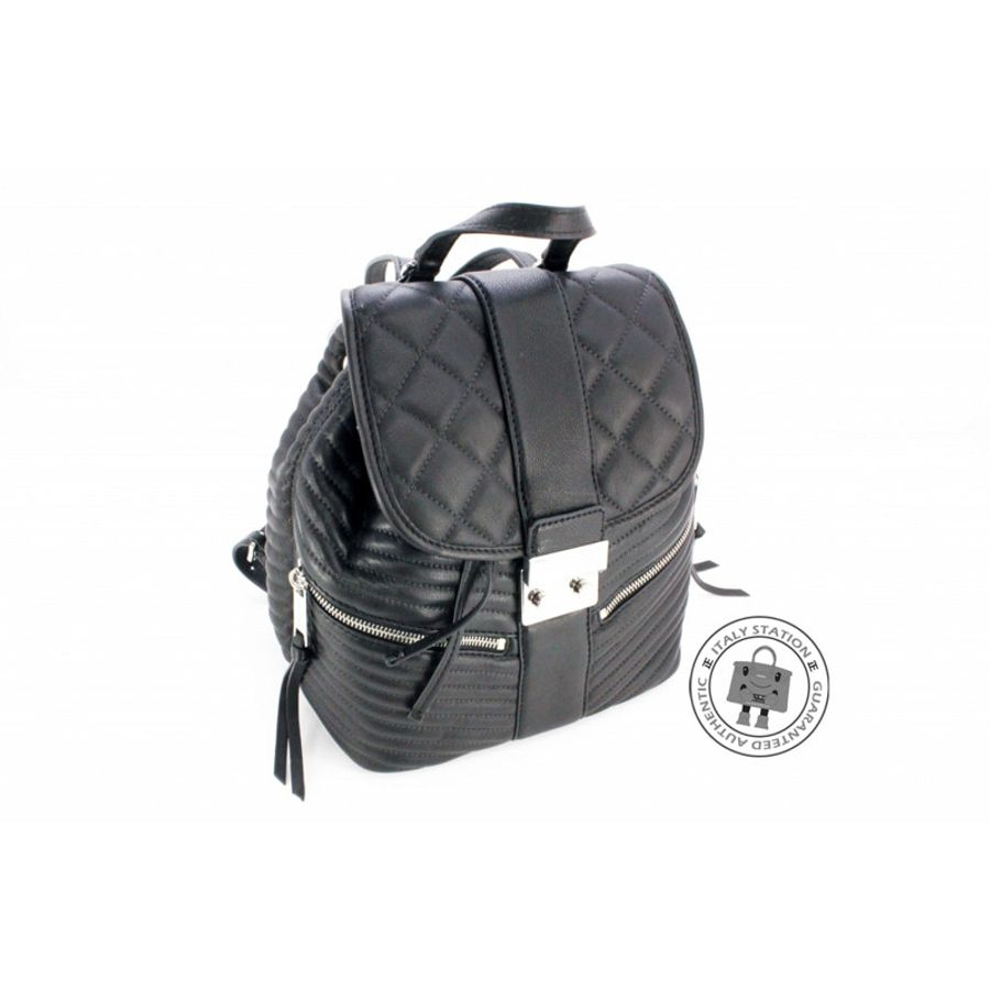Michael Kors 30H5SEXB1L Small Backpack Leather Black / 001 Calfskin Backpacks Shw-4