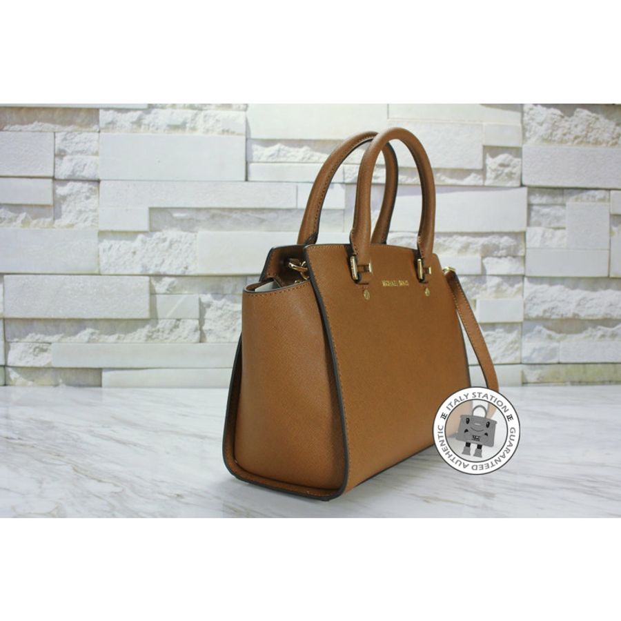 Michael Kors 30S3GLMS2L Selma  Luggage / 230 Calfskin Tote Bag Ghw-1