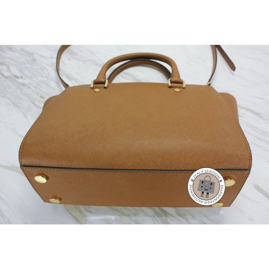 Michael Kors 30S3GLMS2L Selma  Luggage / 230 Calfskin Tote Bag Ghw-2