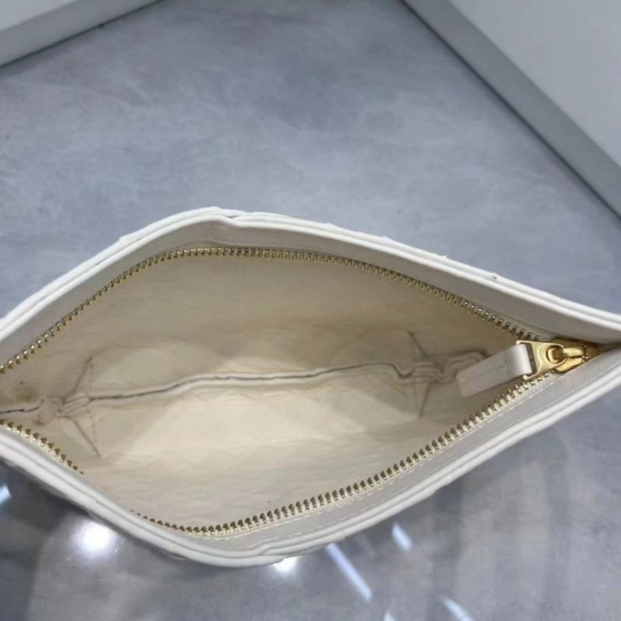 Bottega Veneta 796378 Mini Solstice 羔羊皮編織肩背包 海鹽白《當季專櫃正售★全新商品 》-7