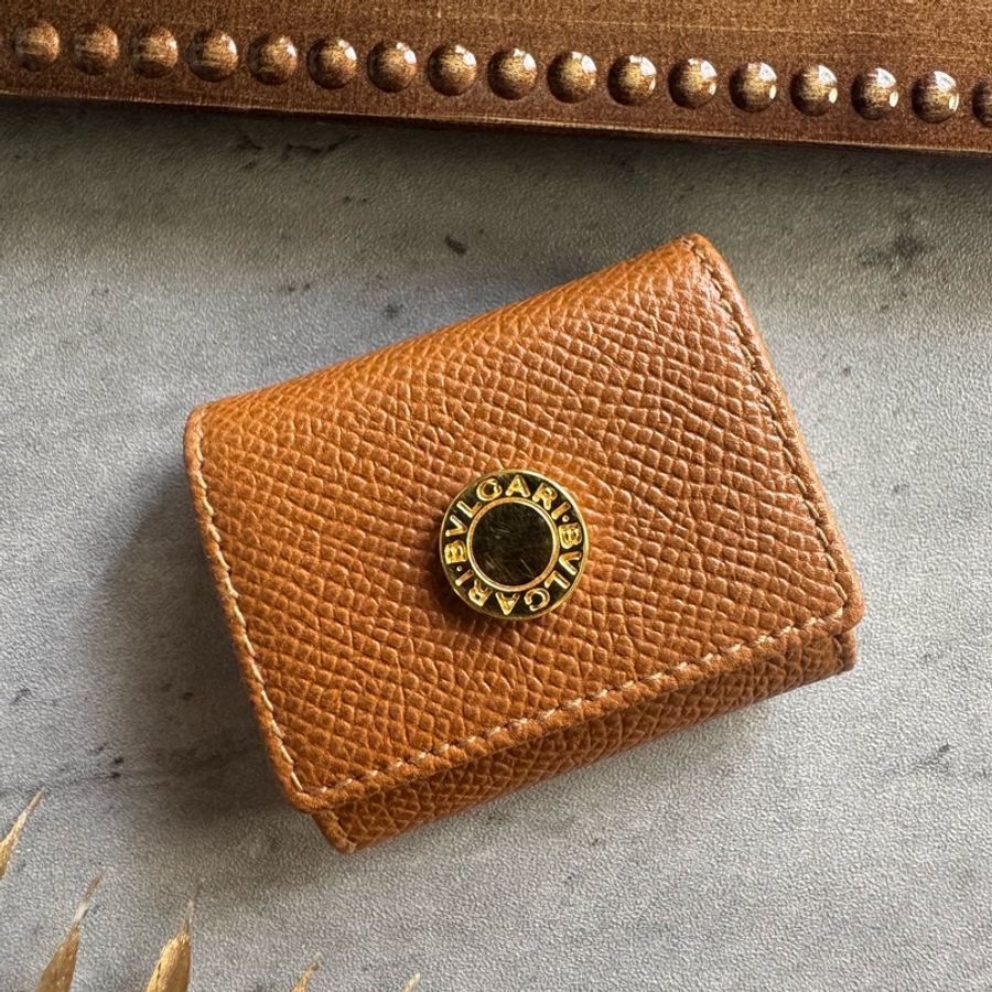 超稀有 Bvlgari 便條紙 皮革套 文具 意大利製-6