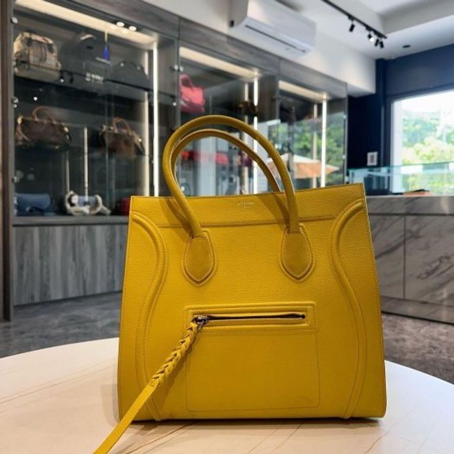 *SHIHNA名牌精品*CELINE Luggage 大囧包/微笑包-0