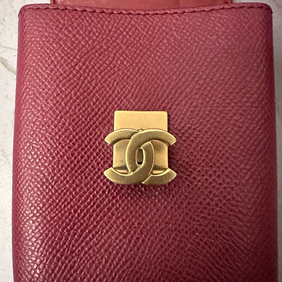 Chanel 復古魚子醬煙盒/小盒子/小癈袋-4