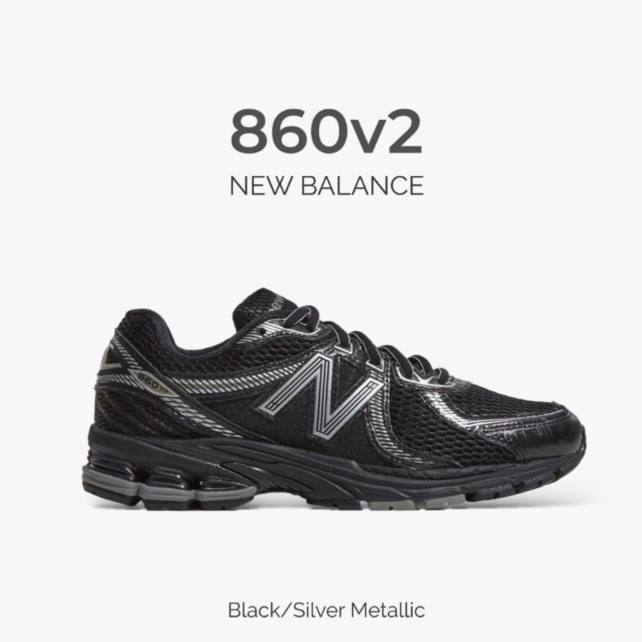 【日本帶回】New Balance NB 鞋子 860v2 銀黑-0