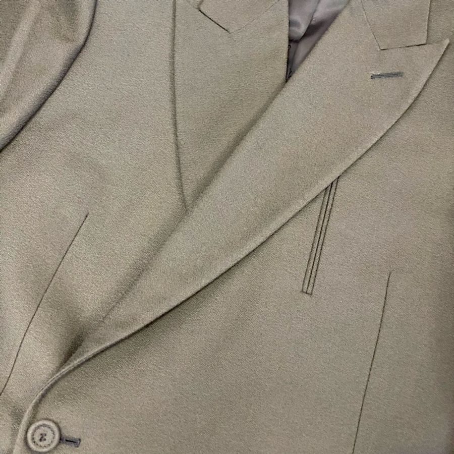Dior dark grey wool oblique jacket and pants (suit) 48 西裝-2