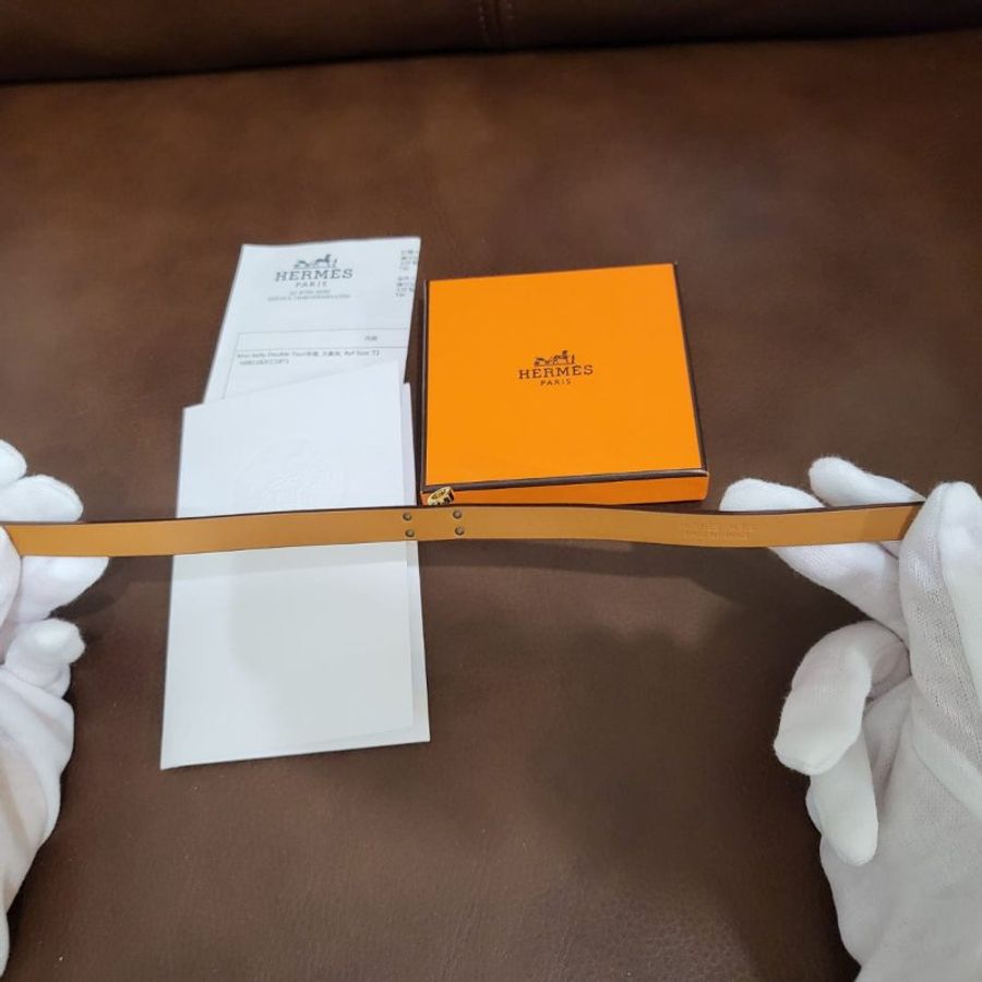 Hermes Kelly 手帶, 大象灰T1-4