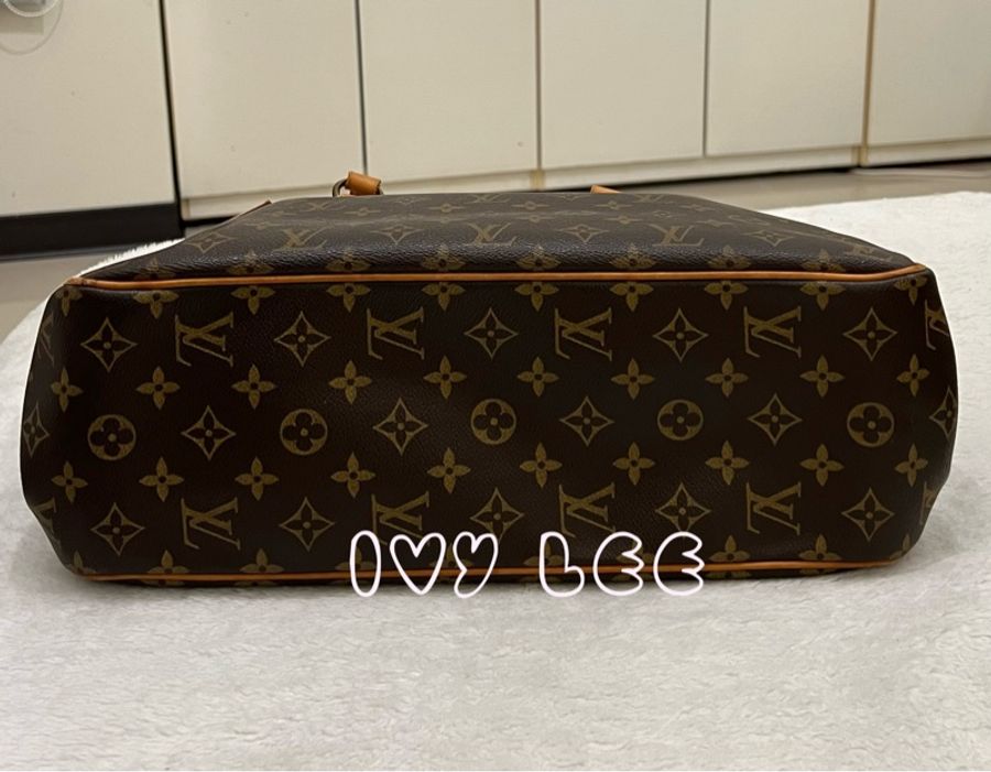 LOUIS VUITTON 棕色 原花帆布Batignolles Horizontal M51154肩背包 二手精品-2