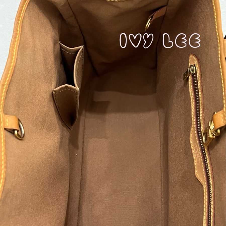 LOUIS VUITTON 棕色 原花帆布Batignolles Horizontal M51154肩背包 二手精品-7