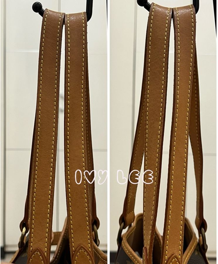 LOUIS VUITTON 棕色 原花帆布Batignolles Horizontal M51154肩背包 二手精品-13