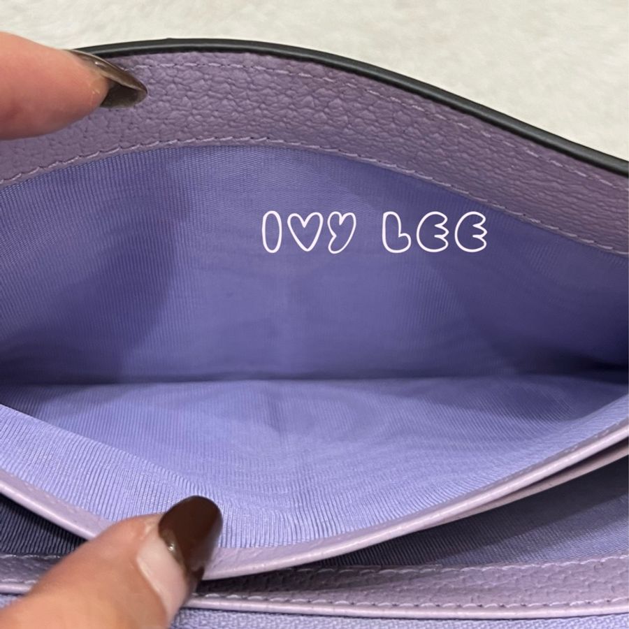 GUCCI OPHIDIA JUMBO GG長型包 鏈帶包 726497 薰衣草紫 WOC 二手精品-17