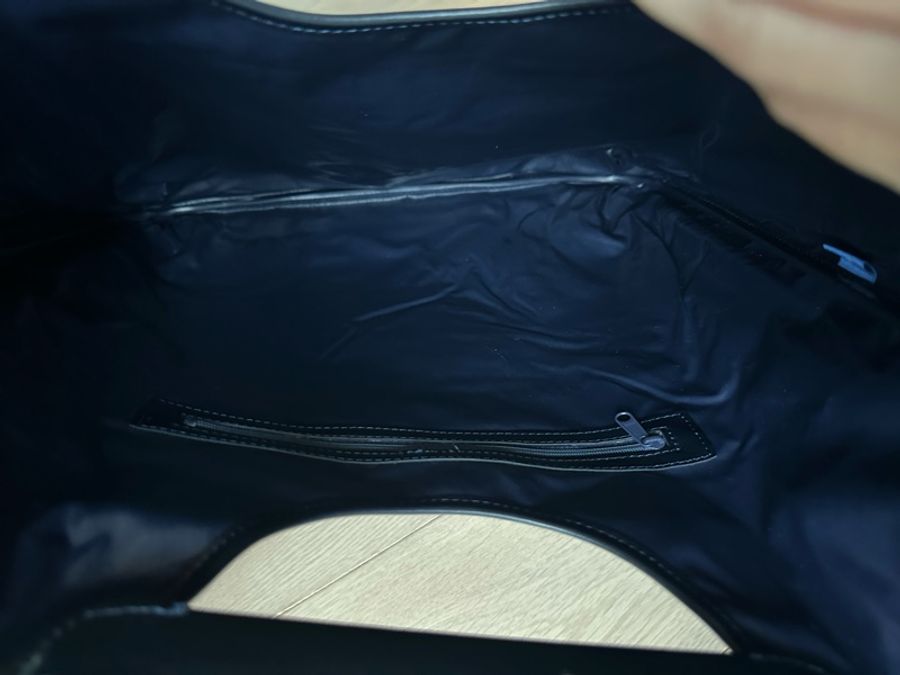 💕割價💕全新Celine 復古馬車藍花手挽袋-6
