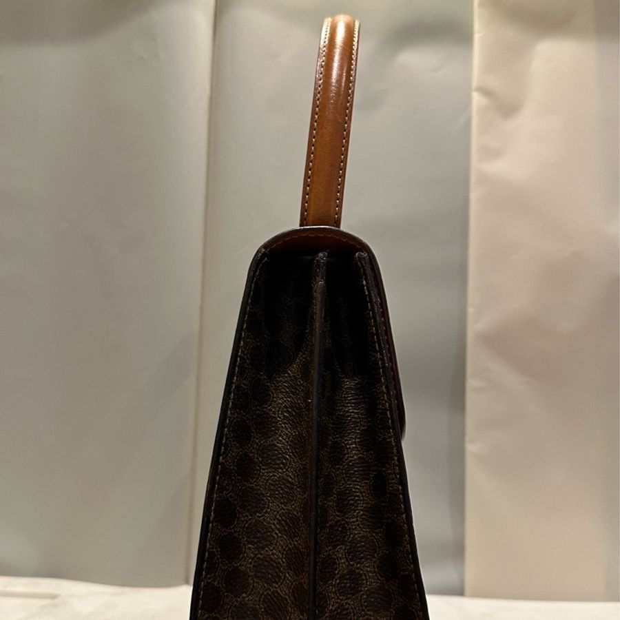 CELINE 稀有復古Macadam Kelly 手提包-3
