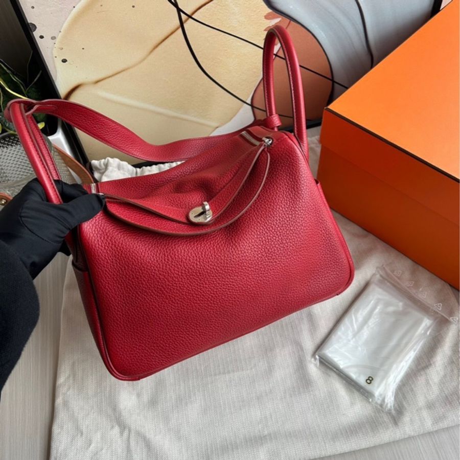 Hermes Lindy 30 紅色框R-2