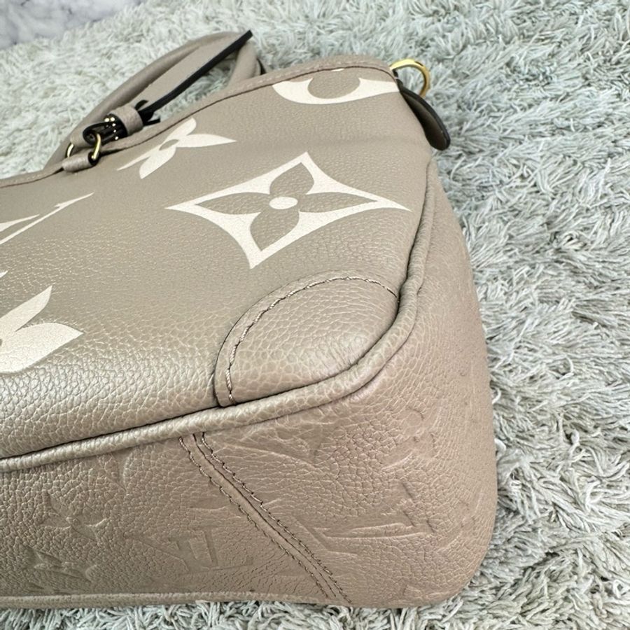 LV M46585 Trianon PM 肩背包 手提包 斜背包 斑鳩灰色 / 奶油色-13