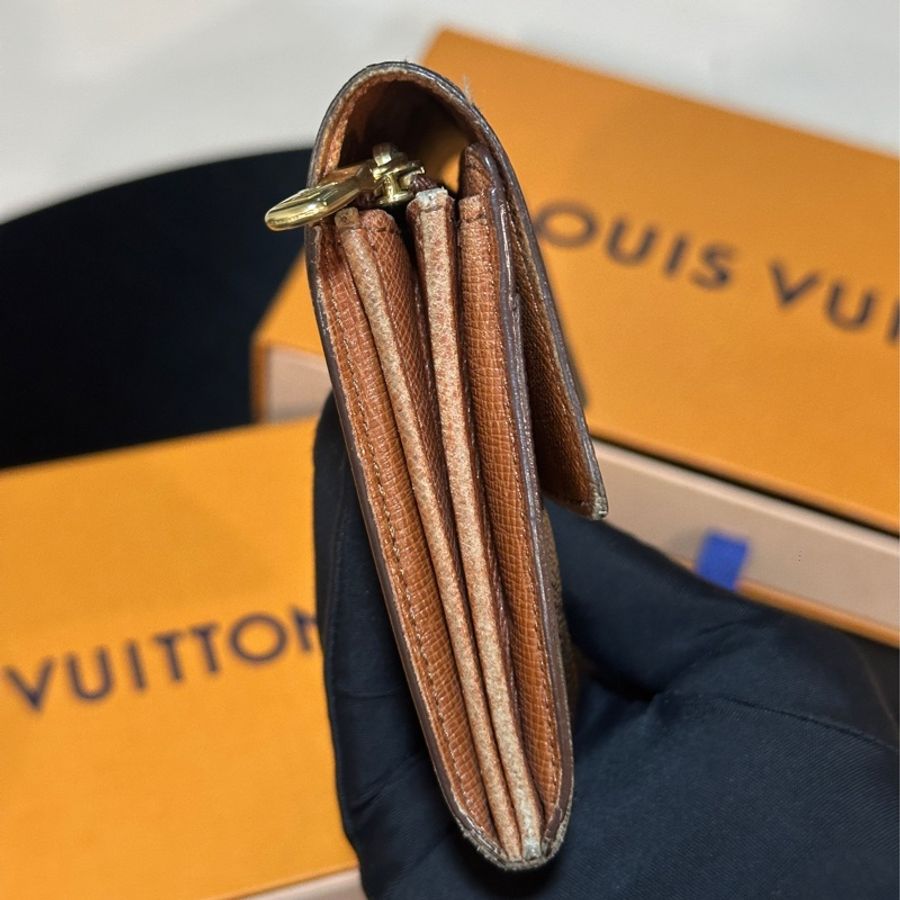 Lv經典老花長夾👝全網最低🔥可搭長鍊woc-3